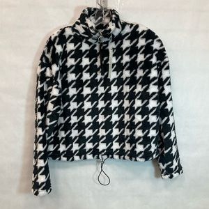 NWOT -Womens Long Sleeve Fashion Fleece Pullover